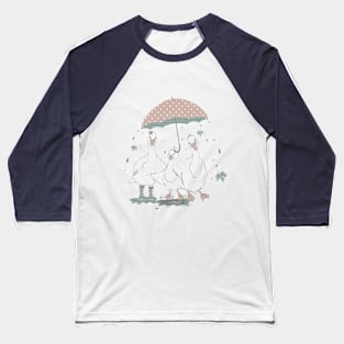 Сute ducks family 3 Baseball T-Shirt